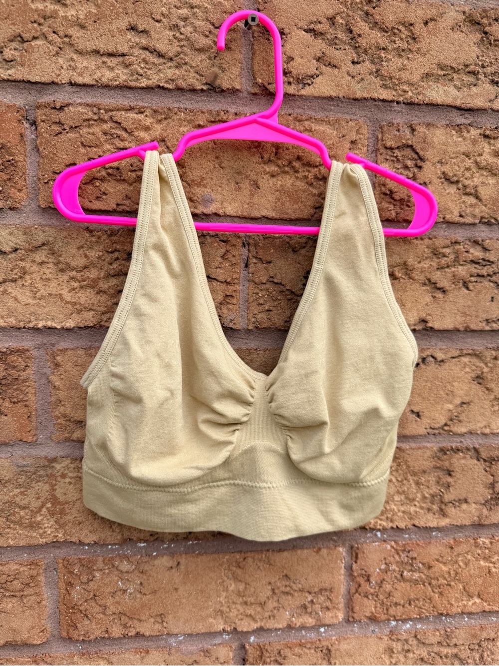 4/$25 • Seamless Tan Soft-Cup Bralette